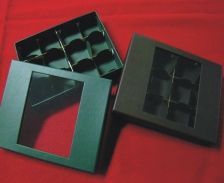 Caixa Retangular com Visor (3) CX CRV3